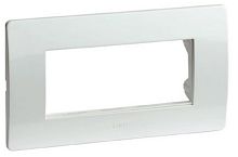 Рамка DKC Brava 1п. 4 мод. (для TOR и TBN) белый картинка